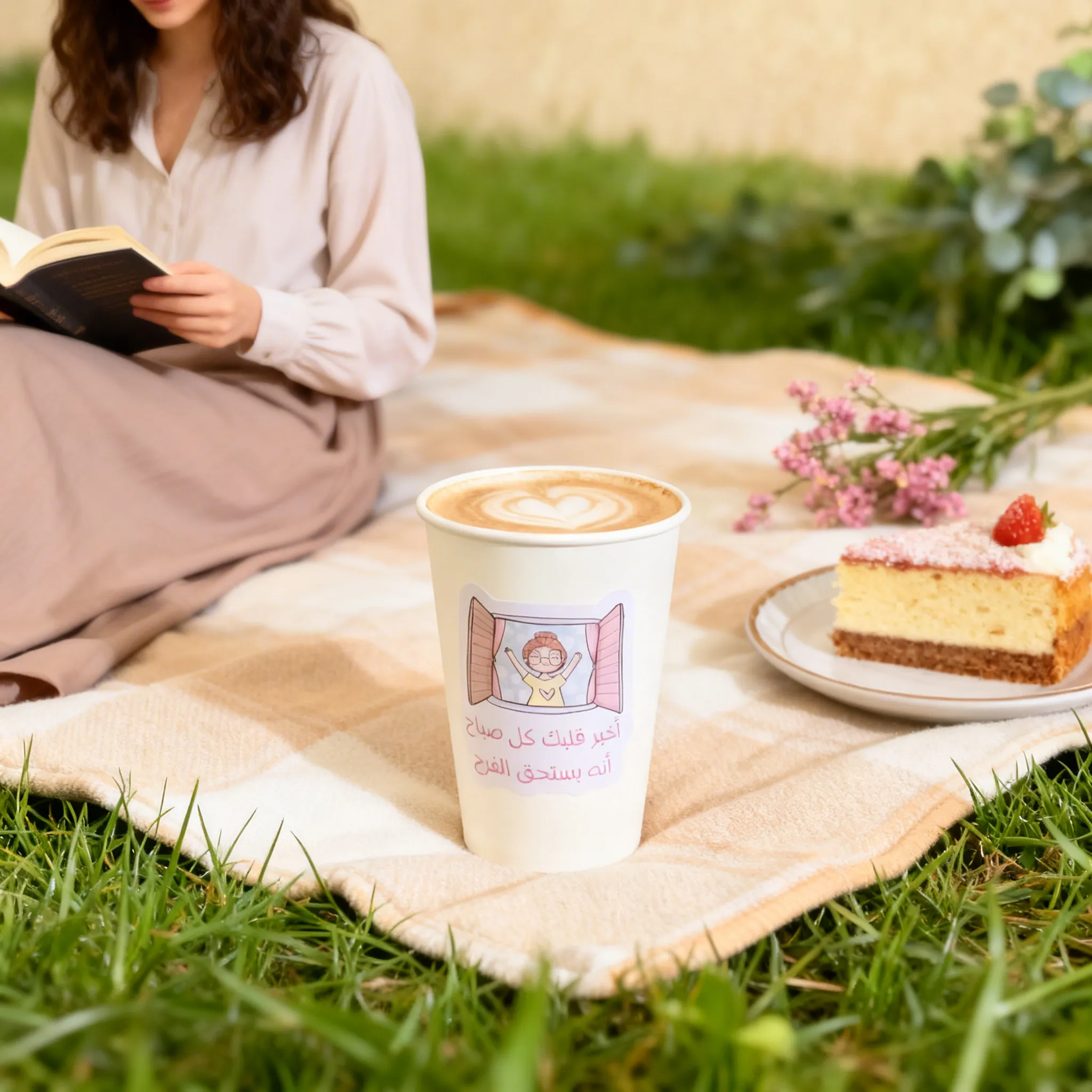 مجموعة صباح مزهر بالخير - 10 اكواب Image