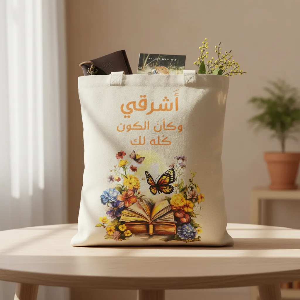 شنطة قماش قطن ثقيل