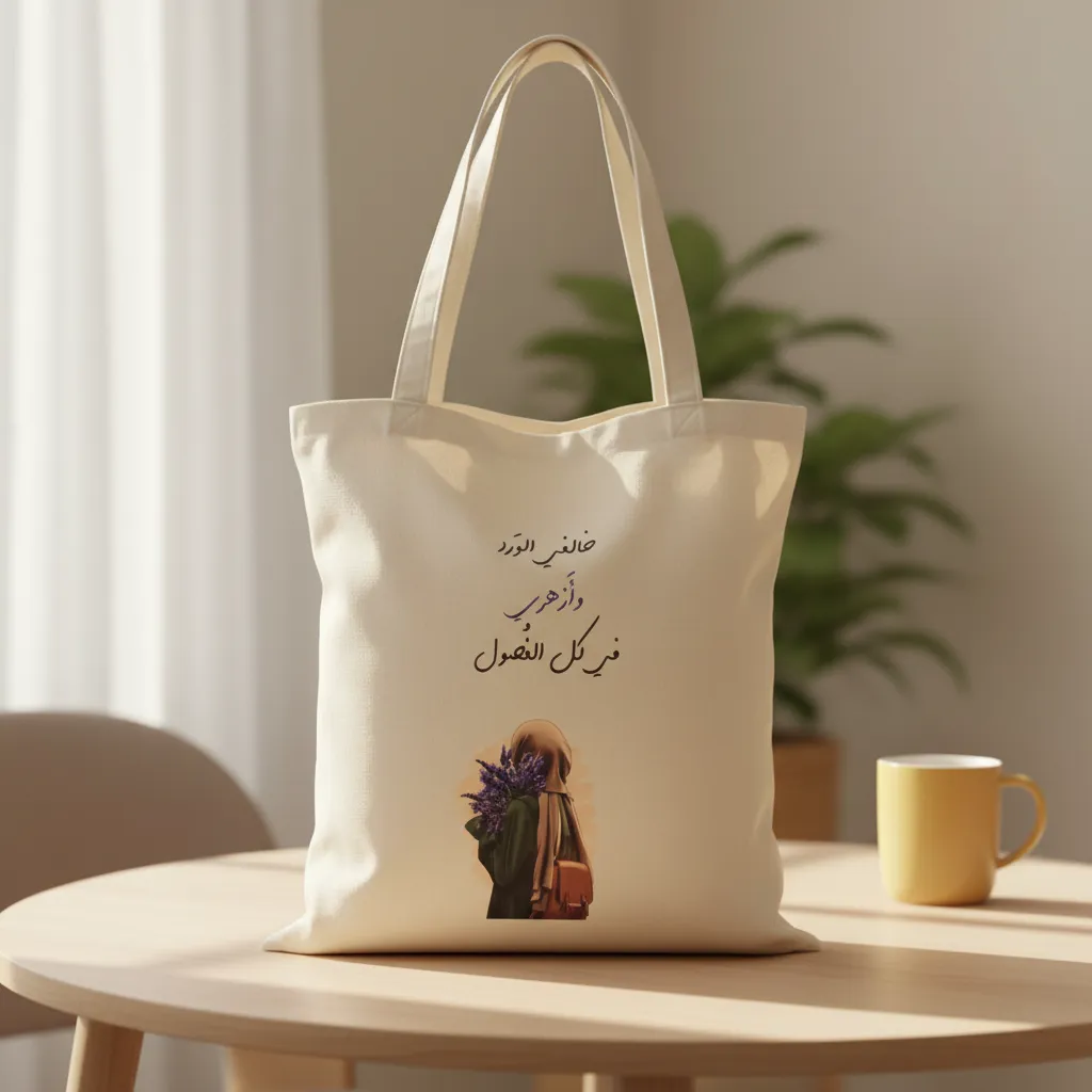 شنطة قماش قطن ثقيل Image