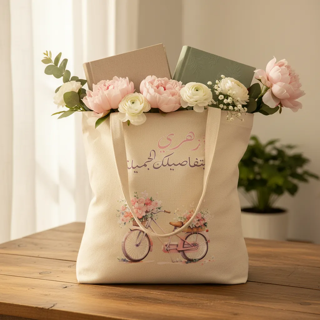 شنطة قماش قطن ثقيل