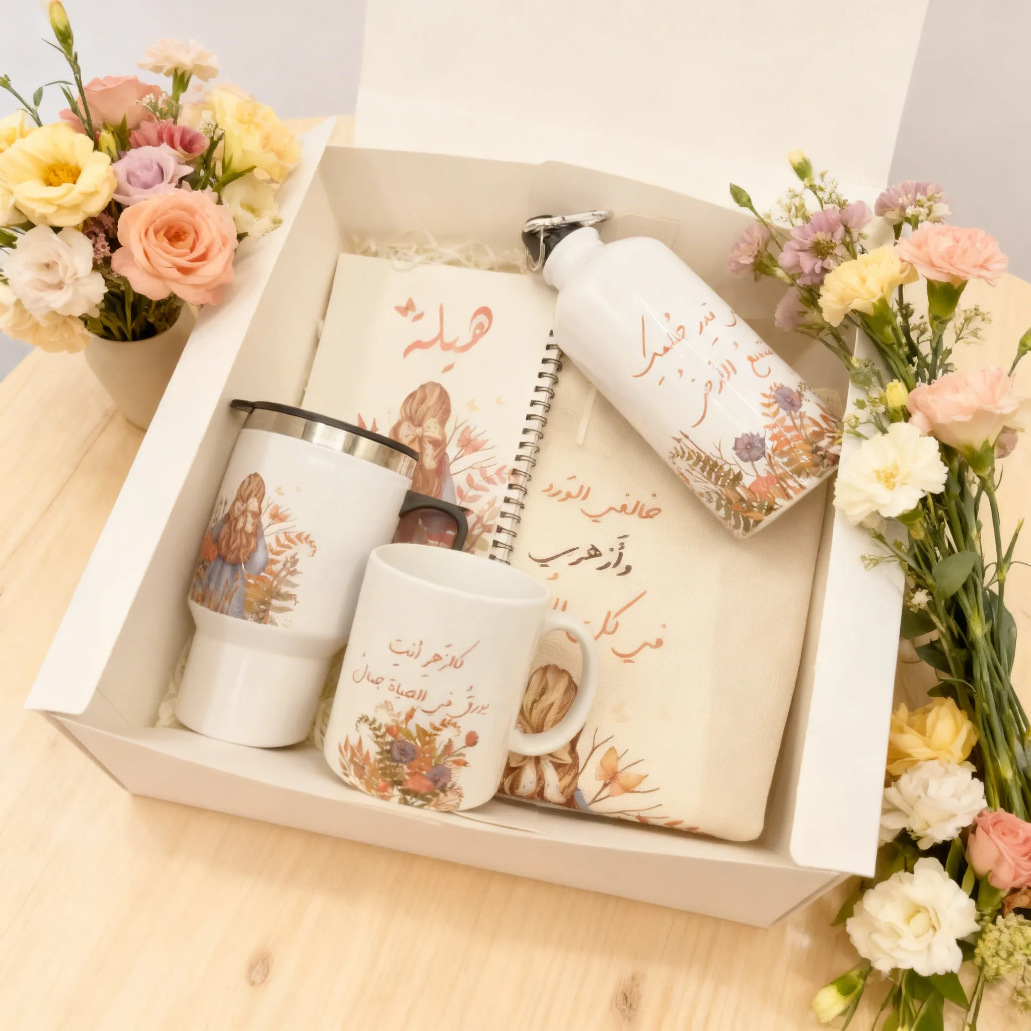 هدية منسقة بتصميم خاص