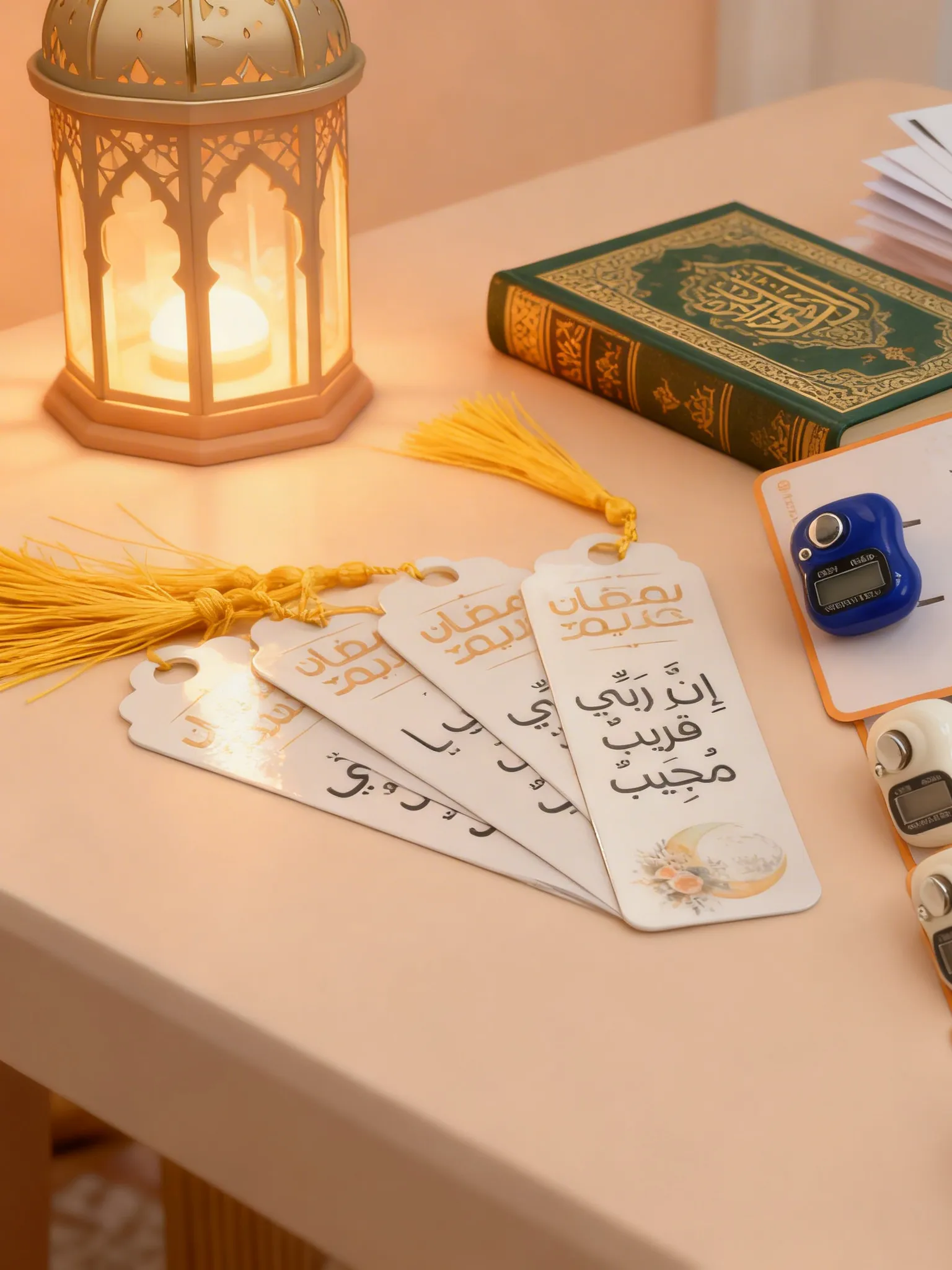 فاصل قراءة تصميم رمضاني